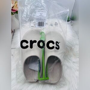 Crocs Mellow Recovery Clog Stucco Beige – Unisex Comfort Slip-On m Size M5/W7